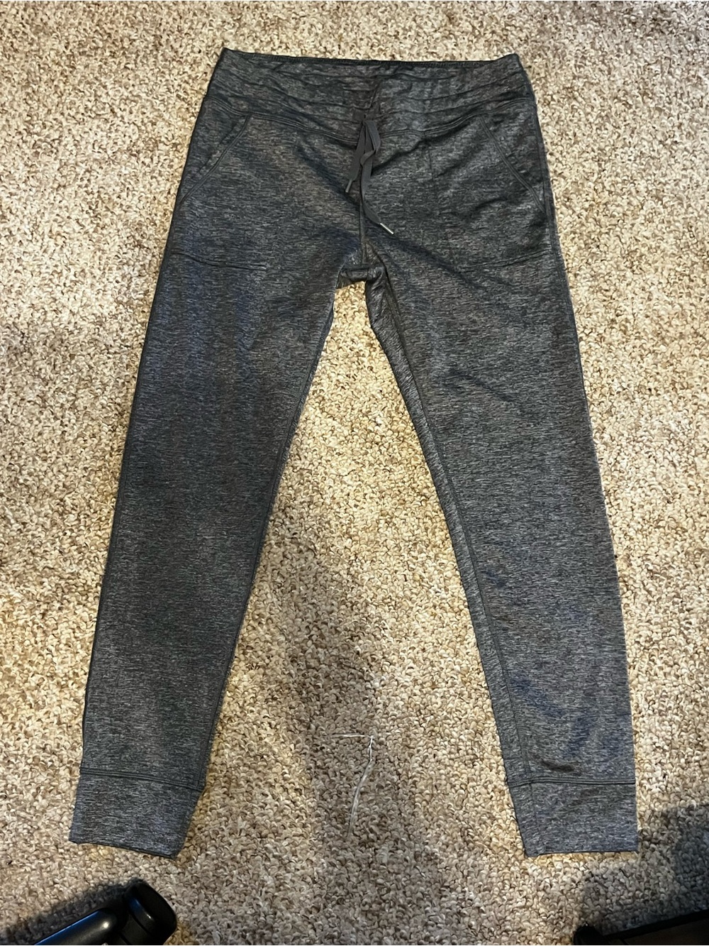 aerie Women's Dark Gray Heather Jogger Leggings